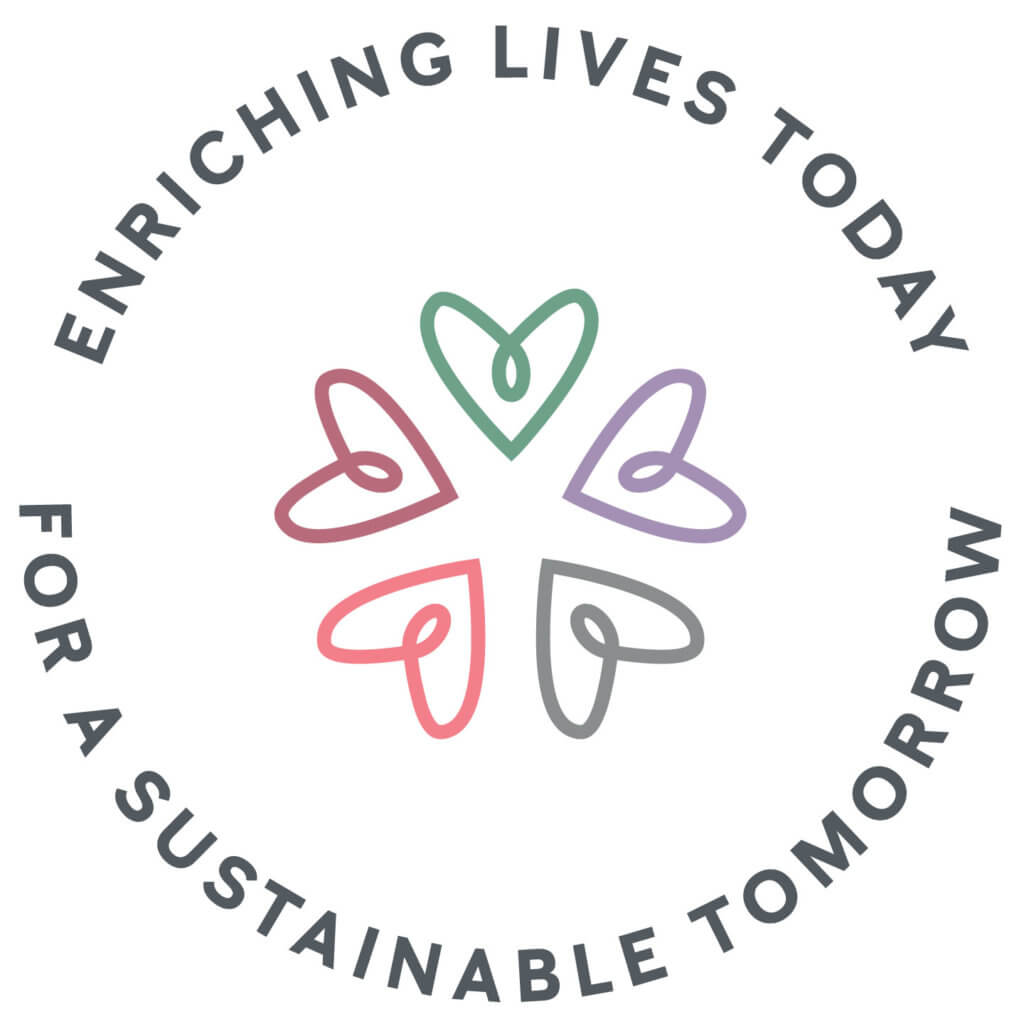 Enriching Lives Today for a Sustainable Tomorrow Logo