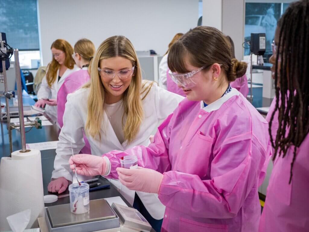 Women in STEM event at Mary Kay R&D