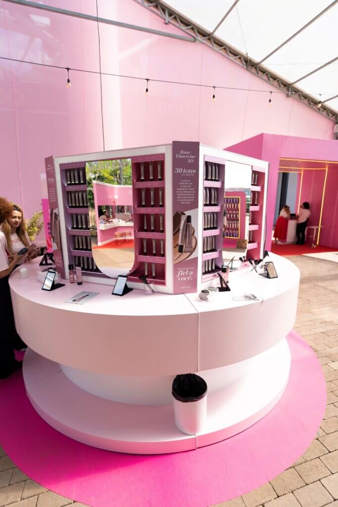 Mary Kay TimeWise 3D Foundation on display at Mary Kay Brazil Beauty Land